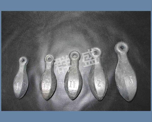 保龄球型铅坠